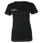 Spalding Women 4her Team II T-Shirt Ladies T-Shirt - Black, XL