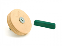 BeaverCraft PW1 Polerhjul Läder med Polerpasta