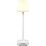 Trio Martinez genopladelig bordlampe, 250 lm, 2700-6500 K, SMD-LED 2,2 W, hvid
