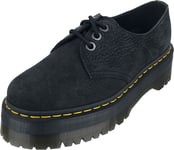 Dr. Martens 1461 Quad II - Charcoal Grey Tumbled Shoes Low shoes black