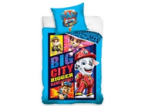 Paw Patrol The Movie ''Big City'' Sängkläder 140 x 200 cm, 100 procent bomull