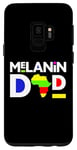 Coque pour Galaxy S9 Melanin Dad Black Juneteenth Africa Daddy Men Dada