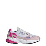adidas Falcon Chaussures pour Femme, Blanc (Cloud White/Light Pink/Joy Purple), 36.5 EU