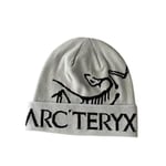 Arcteryx Unisex Vinterstickad Beanie, Mössa, Stretchig (FMY) Light Grey