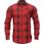 Härkila Driven Hunt Flannellskjorte Red/Black check 3XL