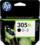 HP 3YM62AE 305XL High Yield Original Ink Cartridge, Black, (Pack of 1) Packagin
