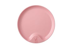 Mepal - Assiette enfant Mio - Plateau-repas enfant - Plat adapté aux enfants - Vaisselle pour enfant - Résiste au micro-ondes et au lave-vaisselle - Sans BPA – Deep pink
