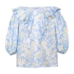 Paade Mode Blommig Blus Anemone Blue | Blå | 5 years