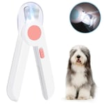 Klosax för hund och katt, klosax med LED-ljus