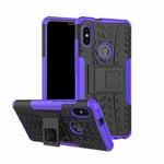 Xiaomi Redmi Note 6 Pro Heavy Duty Case Purple