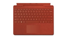 Clavier (piece detachee) Microsoft - W126439523 - Surface Pro Signature Keyboard Mohnrot (QWERTZ Keyboard)