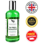 Tea Tree Shower Gel Body Wash Antifungal Soap - Made In UK - 250ml