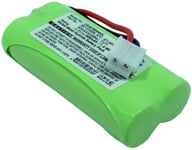 Kompatibelt med Alcatel Versatis 250, 2.4V, 600 mAh