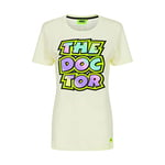 VR 46 The Doctor Women's T-Shirt Light Yellow, S