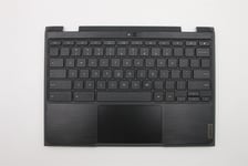 Lenovo Chromebook 300e 2nd Keyboard Palmrest US Black 5CB0T79500