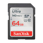 SANDISK ULTRA SDXC 64GB 140MB/S UHS-I