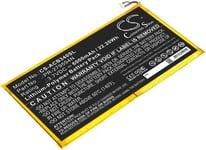 Batteri til PR-279594N(1ICP3/95/94-2) for Acer, 3.7V, 6000 mAh