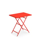 EMU - Arc en Ciel Folding Table 70 cm, Scarlet Red