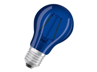 OSRAM - LED-glödlampa med filament - form: A60 - E27 - 2.5 W (motsvarande 4 W) - klass G - blått ljus - 9000 K