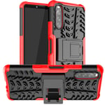 Sony Xperia 10 III Heavy Duty Case Red