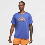 Nike Rise 365 Men's Trail Running Mesh Knit Size XS Short Sleeve Top CQ7951-430