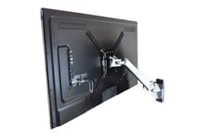 Ergotron Interactive Arm HD monteringssats - Patenterade Constant Force-tekniken - för LCD-display - svart, polerat aluminium