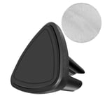 Magnetic Car Mount Air Vent Stand Mobile Phone Holders Black