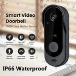Wireless Smart WiFi Doorbell Intercom Video Camera Door Bell Chime Home Security