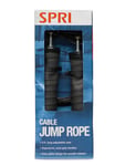 Spri Cable Jump Rope Black Spri
