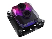 Phanteks Ez-Fit 450, Vattenblock, Akryl, Koppar, Polyoximetylen (Pom), Svart, Silver, Lga 1700, Uttag Am4, Am5-Sockel, Cpu, Processor