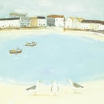 Hannah Cole "Waiting For The Catch" Canvas Print, Cotton, Multi-Colour, 3.20 x 40.00 x 40.00 cm