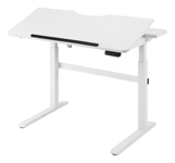 OFFICE Electric sit/stand desk tiltable desktop LEDcontrol