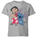 Disney Lilo & Stitch Classic Kids' T-Shirt - Grey - 11-12 Years