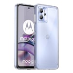 Beskyttende Motorola Moto G23 etc. deksel - Gjennomsiktig