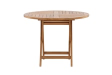 Kenya Rundt Spisebord, Teaktræ Ø120cm Hagebord