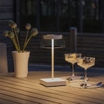 Portabel lampa SCILLA Vit Konstsmide