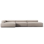 Decotique-Grand 5-Personers Sofa åben ende Højre, Sandshell Beige