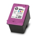 2x Original HP 304XL Colour Ink Cartridges For DeskJet 3762 Inkjet Printer
