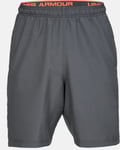 Under Armour Woven Wordmark Shorts - Stealth Grey - L