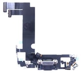Opladningsstik med flex-kabel til iPhone 12 Mini - Sort
