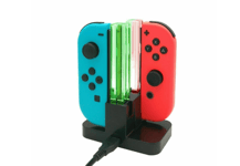 Charging Dock Station Compatible with Nintendo Switch Joy-Con 4 in 1 Controller