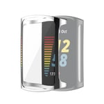Fitbit Charge 5 skyddande skal till smartklocka - Silver