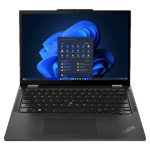 Lenovo ThinkPad X13 2-in-1 Gen 5 Intel® Core Ultra 7 155U-processor E-cores op til 3,80 GHz, P-cores op til 4,80 GHz, Windows 11 Pro 64, 1 TB SSD -ydeevne TLC Opal