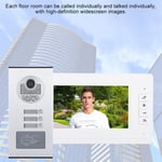 7 Inch HD IR Video Intercom Doorbell One Camera With Three Monitor (US Plug) HEN