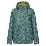 Regatta Orla Kiely Swing Waterproof Jacket Berry Bubble Jade 12