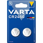 Varta Batteri VARTA Litium CR2450 2-Pack 3V Lithium 2-p 6450101402