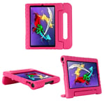 cradle HR Compatible Kids Protective New Hand stand Case for Lenovo Yoga Smart Tab 10.1 (YT-X705F) Inch Tablet,EVA Light Weight Protective Case Shock Proof stand Cover (magenta)