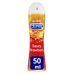 Durex Play Saucy Strawberry Lubricant Gel, 50 ml