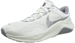NIKE Homme Legend Essential 3 Sneaker, Photon Dust Anthracite Cool Grey, 44 EU