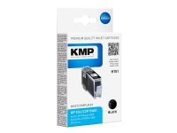 KMP H151 - 22 ml - svart - kompatibel - bläckpatron (alternativ för: HP 934, HP C2P19AE) - för HP Officejet 6812, 6815, 6820 Officejet Pro 6230, 6230 ePrinter, 6830, 6835